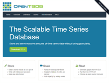 Tablet Screenshot of opentsdb.net
